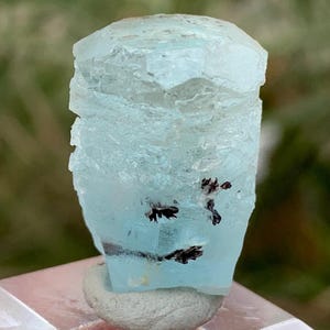Natural Sky Blue Colour Etched Aquamarine Crystal From Skardu Mine,Natural Minerals,Aquamarine Specimen.8 Grams