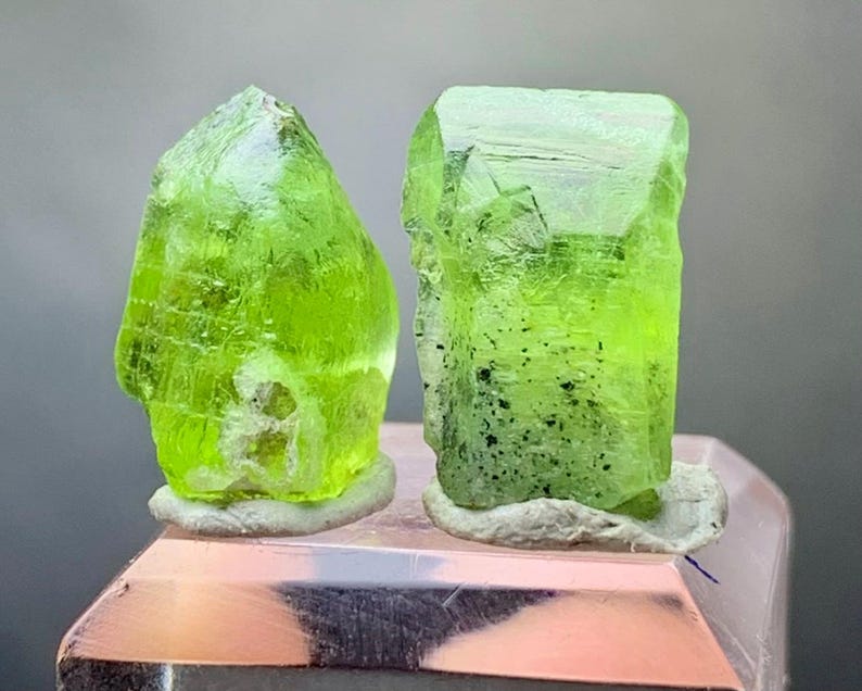 Peridot Texture Natural Green Colour Peridot Crystal Lot, Supat Mine Kohistan, 120 ...