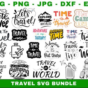 Travel Svg Bundle, funny travel svg, traveling svg, Vacation svg, Adventure SVG, travel clipart, Adventure Svg Bundle, Svg Files for cricut