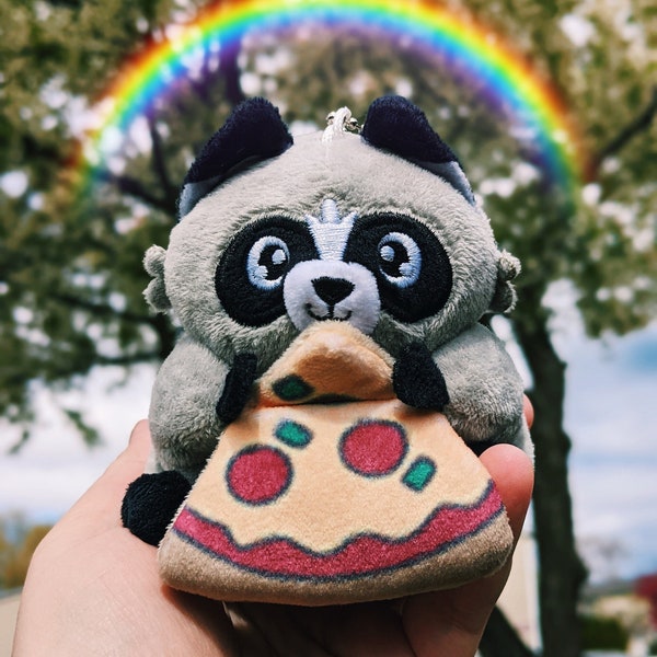 Chaps the Trash Panda Keychain Plush