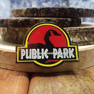 Public Park Enamel Pin