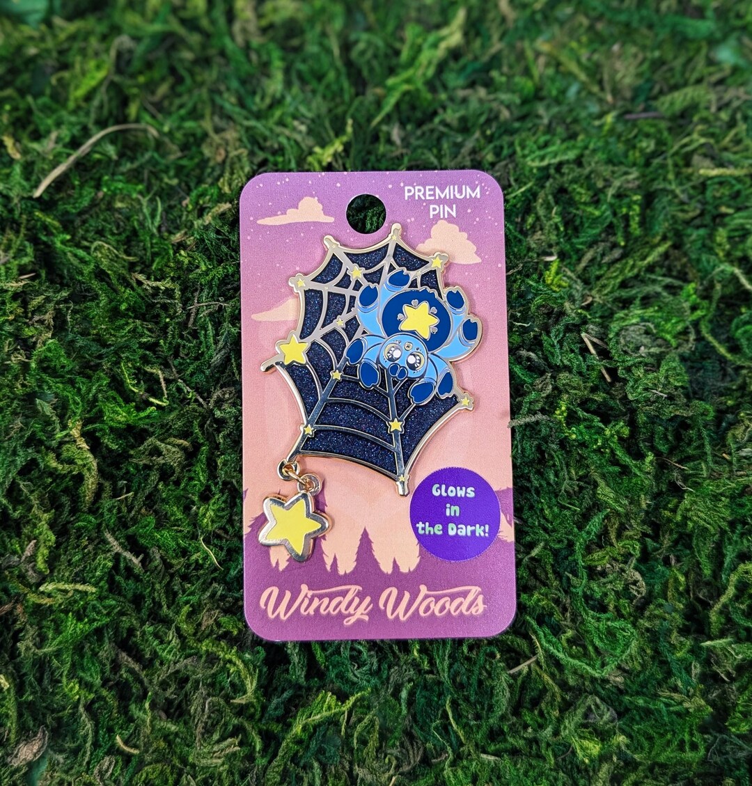 Cosmo Con Pin Cosmo the Constellation Weaving Spider Enamel Pin - Etsy