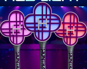K-Pop Demon Hunters Huntrix RGB Light Stick | Fan Concert Wand
