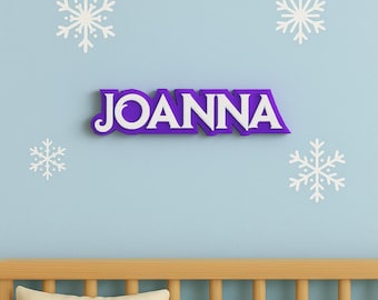 Letrero de puerta personalizado con temática de Frozen