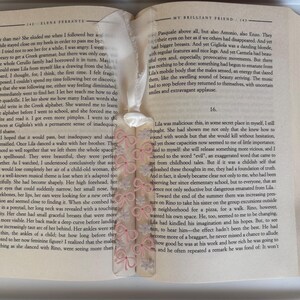 Small Acrylic Bookmark with Printed Design and Ribbon Tassel image 2