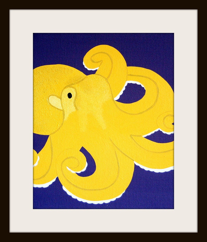 Download Sea Creature Prints for baby nursery. SET OF 4 prints ...