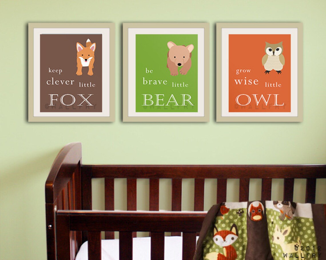 Baby Nursery Art Prints. Inspiration Typography Prints. Etsy