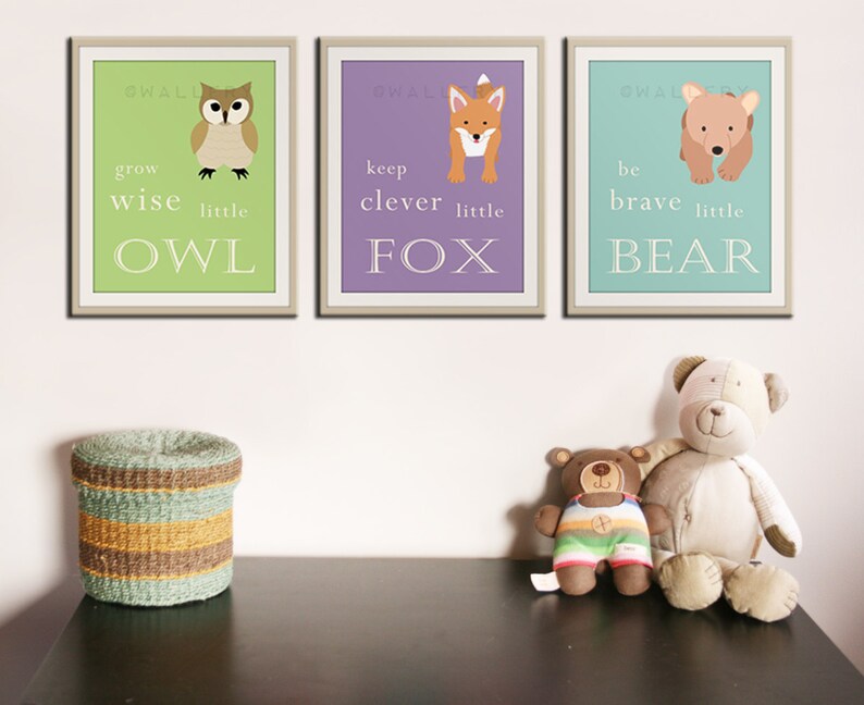 Baby Nursery Art Prints. Inspiration Typography Prints. Etsy