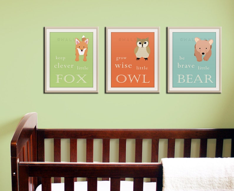 Baby Nursery Art Prints. Inspiration Typography Prints. Etsy