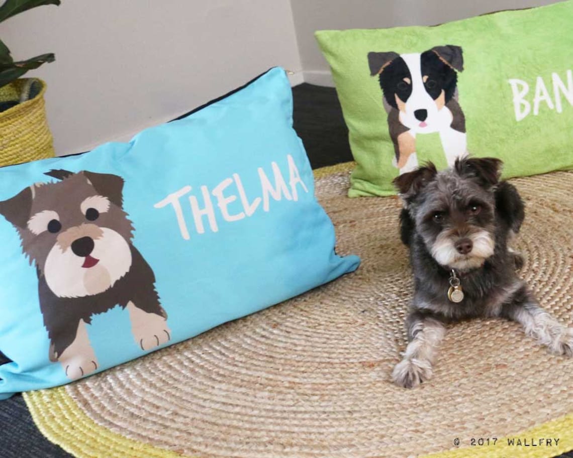 Two Extra Large Dog Pillows. All Sizes Custom Personalized Etsy