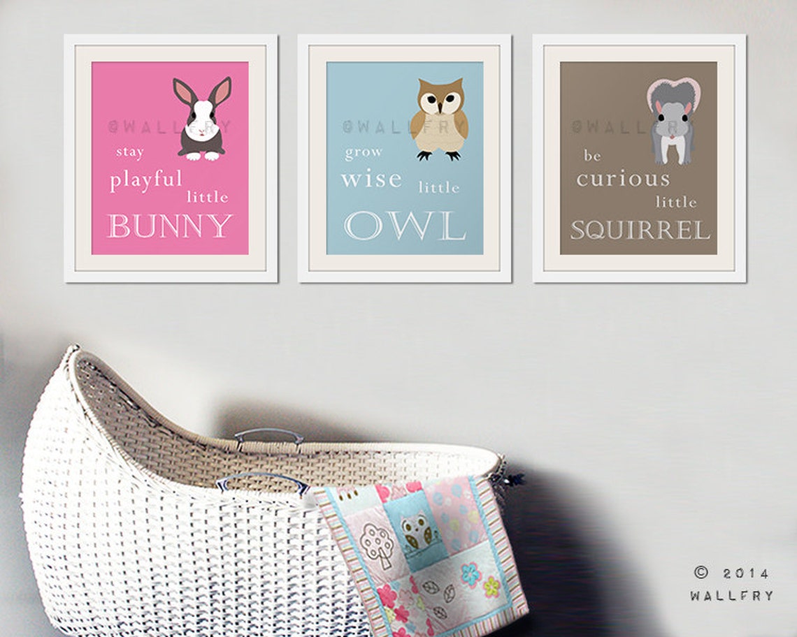 Baby Nursery Art Prints. Inspiration Typography Prints. Etsy