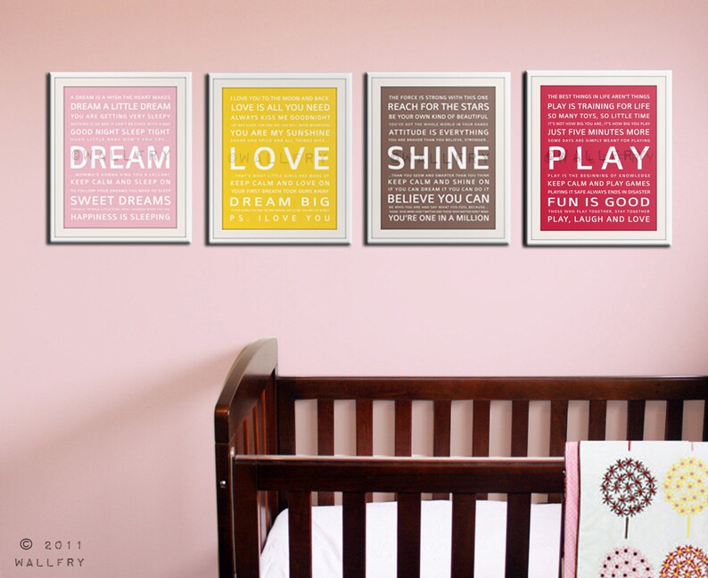 Baby Nursery Decor. Nursery Art Nursery Wall Art Nursery Etsy