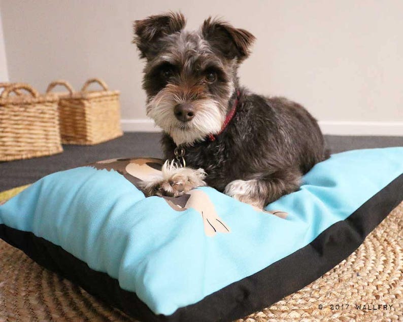 Custom Dog Bed. Personalized With Name and Picture of YOUR Etsy