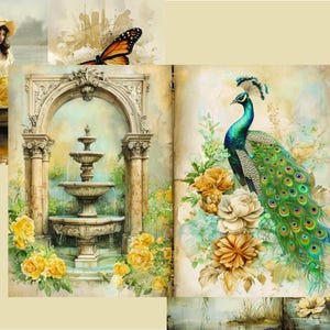 Romantic Novela Junk Journal Kit | Printable Vintage Drama Pages & Ephemera for Scrapbooking and Journals