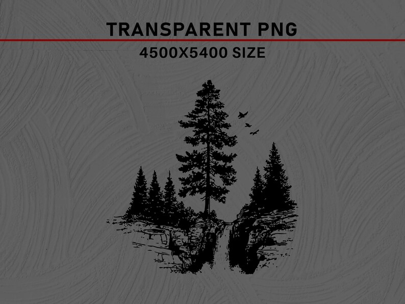 Pine Tree SVG PNG Bundle, Evergreen Forest Clipart, Cricut Cut Files - Etsy