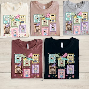 Cute Cartoon T-Shirt,Aesthetic Kawaii Tee,Labubu Shirt, Gift for Her,Soft Graphic Tee, Trendy Funny Shirt, Custom Labubu Design,Labubu Sweat