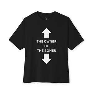 Funny Oversized Boxy T-shirt Unisex