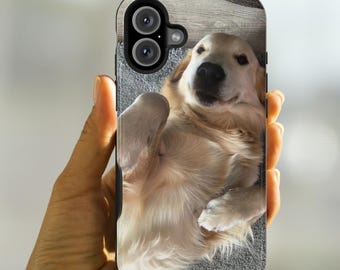 Custom Photo Phone Case Personalized iPhone Samsung Case Impact Resistant Protective Cover Gift for Mom Dad Baby Family Gift for Her