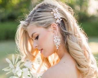 WINTERMORGEN | Braut Haarkamm, Hochzeit Haarkamm, Hochzeit Haarspange, Braut Seitenkamm, Hochzeit Haar Seitenkamm