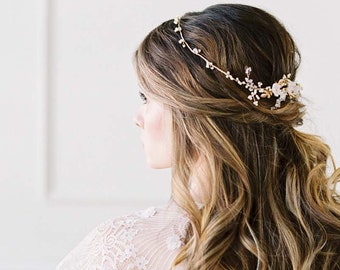 GUIRLANDE de JARDIN | Wedding headpiece, bridal circlet, wedding hair circlet