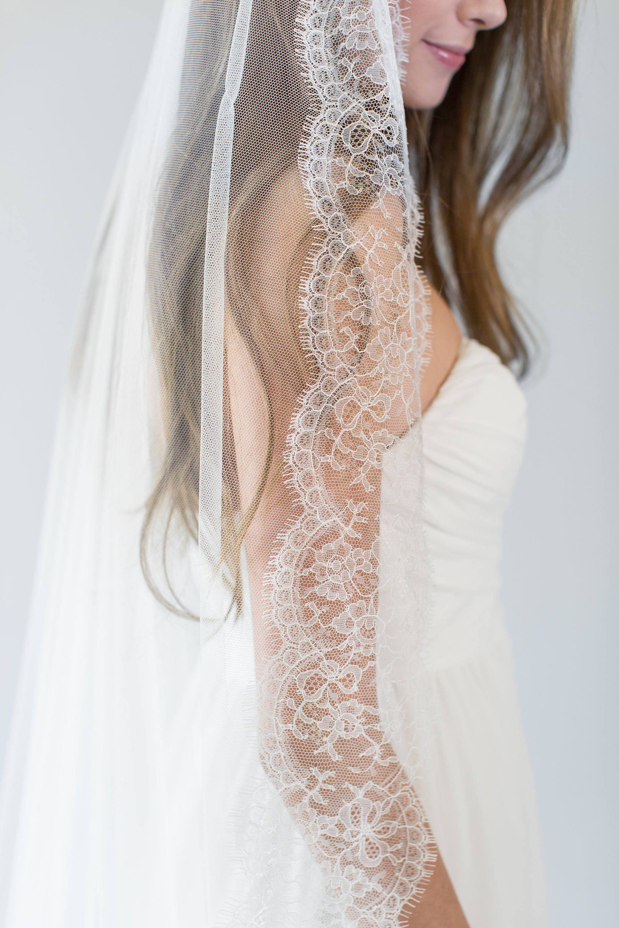Mantilla Veil Lace Mantilla Wedding Veil Wedding Veil Lace - Etsy 日本