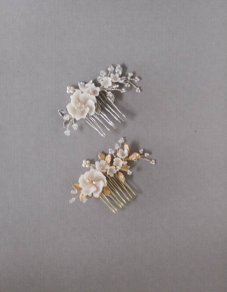 ESMÉE Bridal Hair Comb Wedding Comb Bridal Headpiece Bridal Etsy Australia