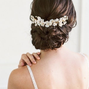 JESSAMINE Blumen Braut Haarschmuck, Hochzeit Haarschmuck, Braut Haarkamm, Hochzeit Haarschmuck, Hochzeit Haarkamm