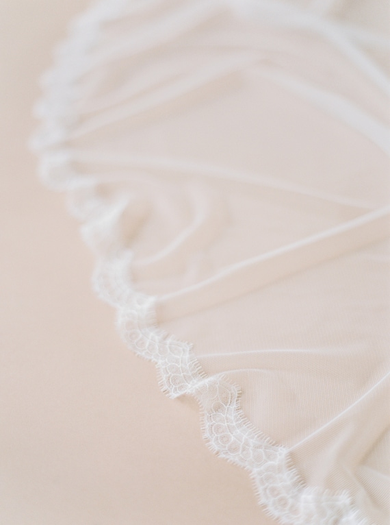 AUDREY Mantilla Veil, Mantilla Wedding Veil, Mantilla Bridal Veil, Soft Lace  Veil, Soft Lace Bridal Veil, Delicate Lace Wedding Veil -  Israel