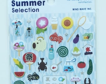 Memories of a Japanese Summer Deco sticker by Mindwave 1 Sheets SS416