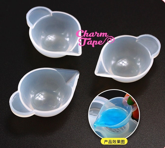 100 Pack Plastic Mixing Cups for Resin. 1oz Mixing Cups. 30 ML Mixing Cups.  