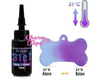 Color Changing UV Resin - 10ml  for charms and jewelry