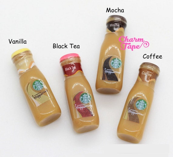 2 Pcs Dollhouse STARBUCKS MINIATURE FRAPPUCCINO MOCHA /& COFFEE Prop Drink 1:6