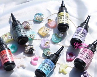 Diamond Dust Glitter UV Resin Gel - 10ml  can makes charms and jewelry