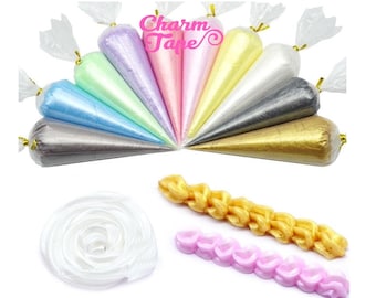 Pearl Whip Deco Cream - 50gram (Free 1 tip) Fake Frosting