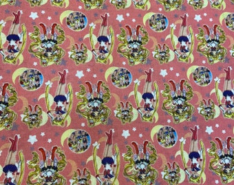 Sailor Moon fabric - half a yard
