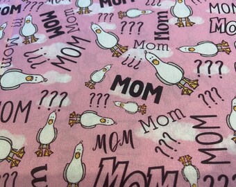 Mom seagull  fabric