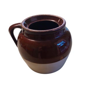 Vintage blå krona bönkruka