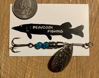 coin fishing lure CA Trolling Dodger 6" Stainless Steel Brotherhood of Fisherman Good Luck