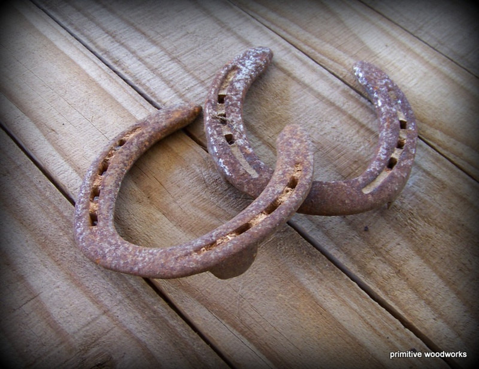 Rusty Horseshoes Rusty Horse Shoes Pair Horseshoes with Etsy
