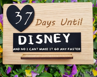 Spersonalizowane odliczanie na każdą ważną okazję | Spersonalizowana tabliczka odliczająca | Grawerowana laserowo kredowa tabliczka odliczająca | Prezent na każdą okazję