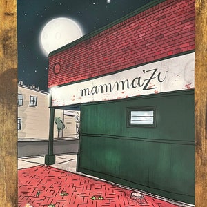 The Legendary Mamma ‘Zu Restaurant | Richmond, VA | RVA | Richmond Art | RVA Coffee Stain