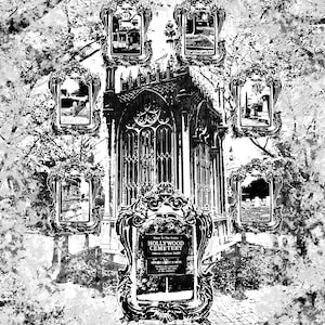 Hollywood Cemetery Collage | Print | RVA | Richmond | Hollywood Cemetery