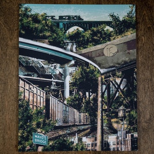 Richmond Nooks | Art Print | Richmond VA | RVA | Richmond Art | Richmond Gift | RVA Coffee Stain