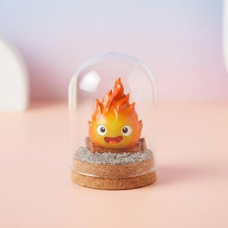 Calcifer figurine - Etsy 日本