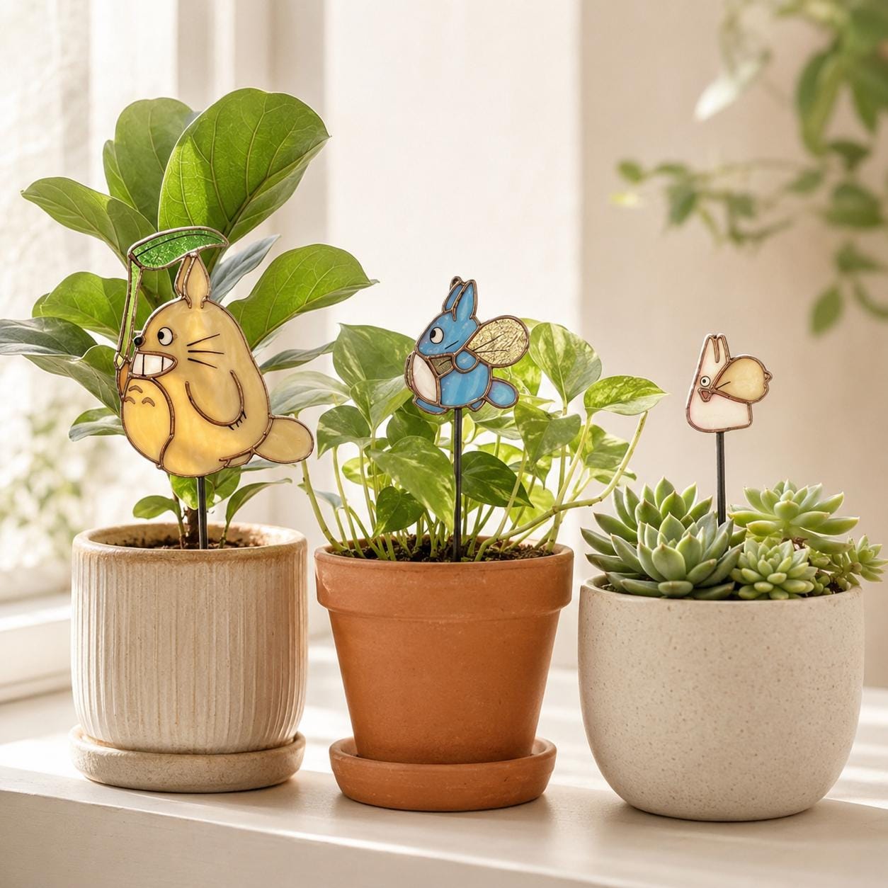 Totoro planter - Etsy 日本