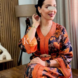 Traditional Moroccan Caftan - Wedding Dress - Handmade - Handmade