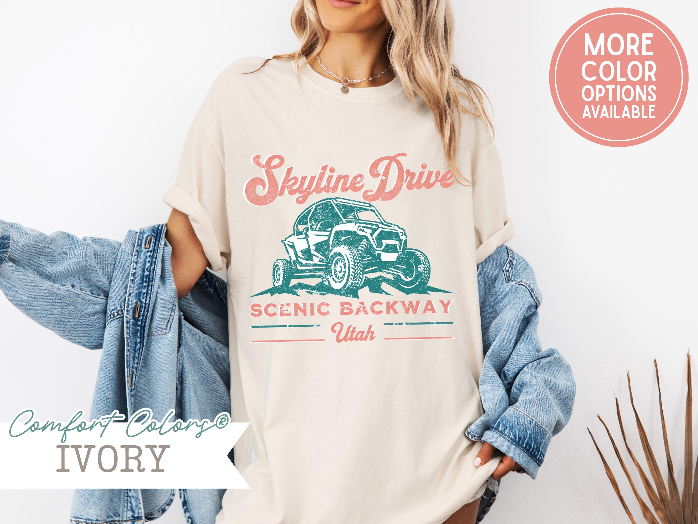 Comfort Colors® Skyline Drive Utah-perfect for Outdoor Lovers