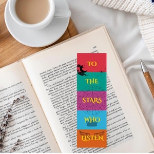 ACOTAR Bookmark | Fantasy Romance Bookmark Set | Digital Download | Set of 3 Printable Bookmarks Inspired by Magic, Courts & Starry Nights