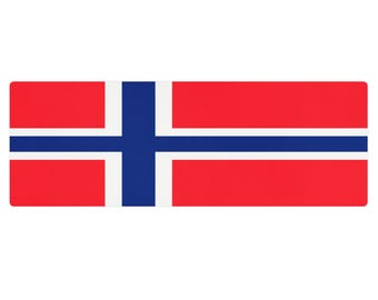 Norway Flag Yoga Mat