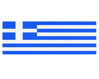 Greece Flag Yoga Mat